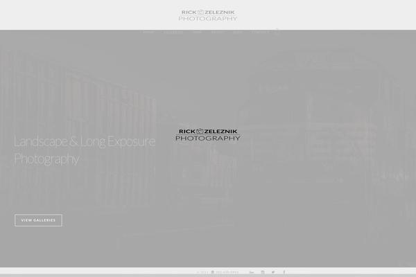Kinetika theme site design template sample