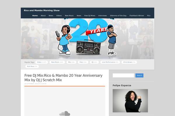 Meeta theme site design template sample