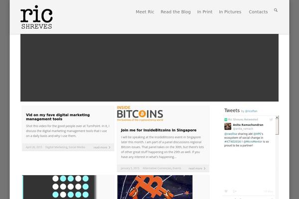 Squaretype theme site design template sample