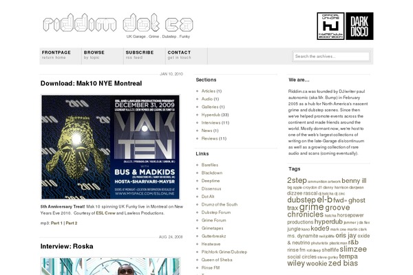 Grid_focus theme site design template sample