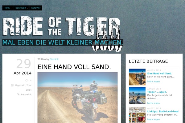 John Doe's Blog theme site design template sample