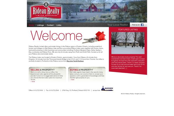 rideaurealty.ca site used Rideaurealty