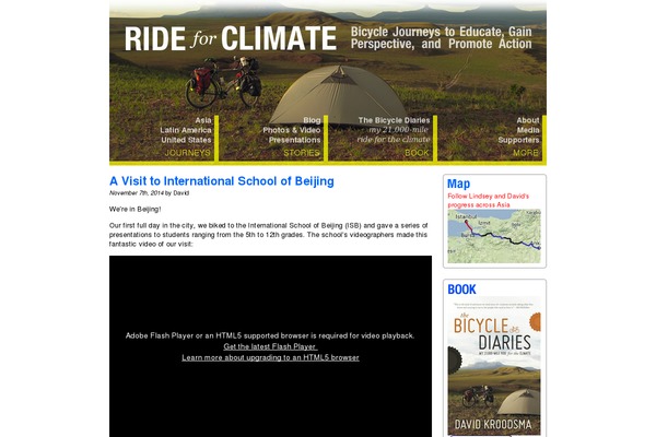 Site using Flickr Photostream plugin