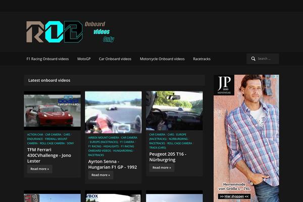 Videozoom theme site design template sample
