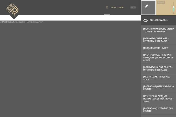 rider-radio.com site used Mila