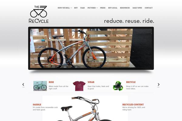 Radiance theme site design template sample