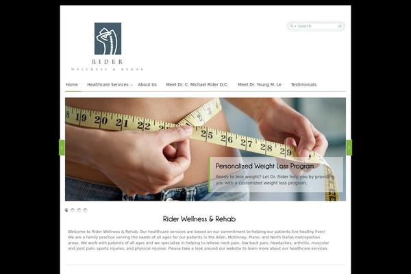 Cloriato theme site design template sample