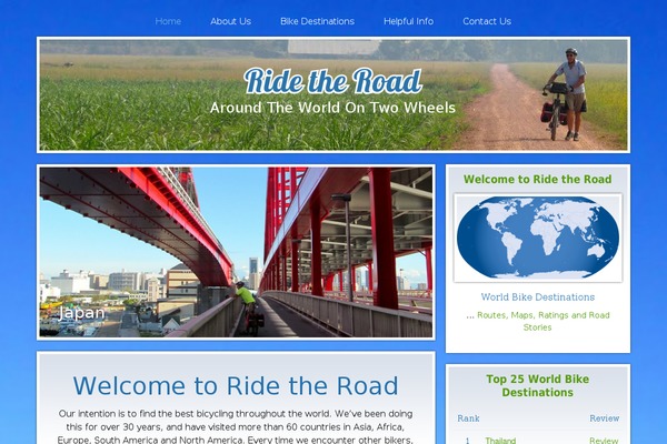 ridetheroad.com site used Lifestyle Pro