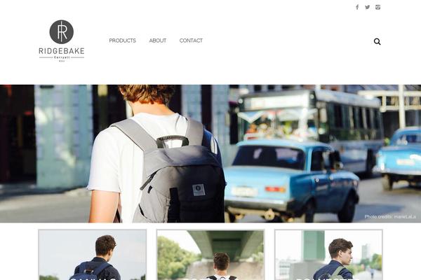 Aurum theme site design template sample