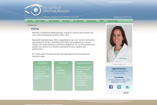 Site using Featured Content Showcase plugin