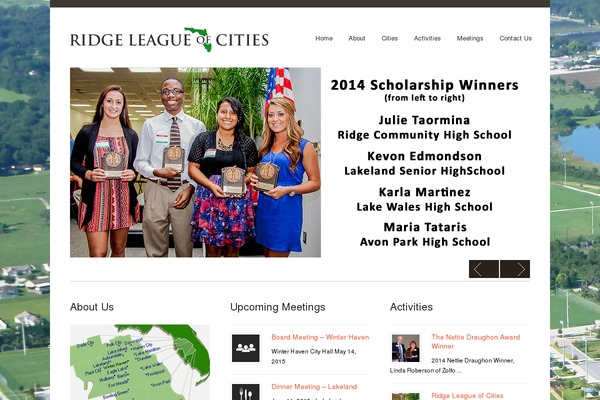 ridgeleagueofcities.org site used Sapientia