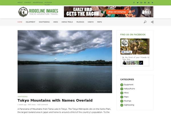 Johannes theme site design template sample