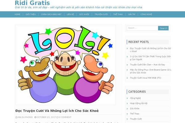 Rookie theme site design template sample