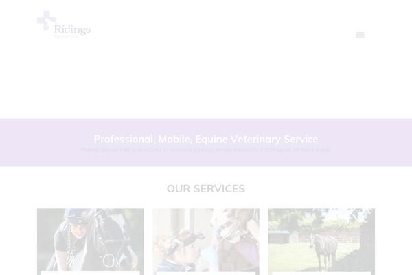 Ark-child theme site design template sample