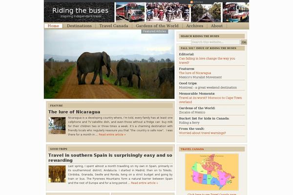 Site using Zamango Page Navigation plugin
