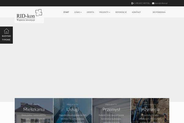 Site using Equal Height Columns plugin
