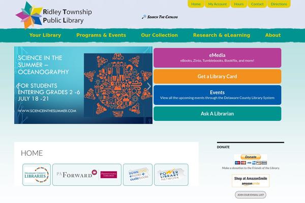 Education Hub theme site design template sample