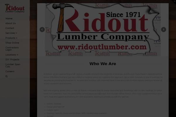 Site using Cornerstone plugin