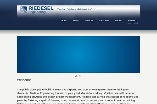 Karma theme site design template sample