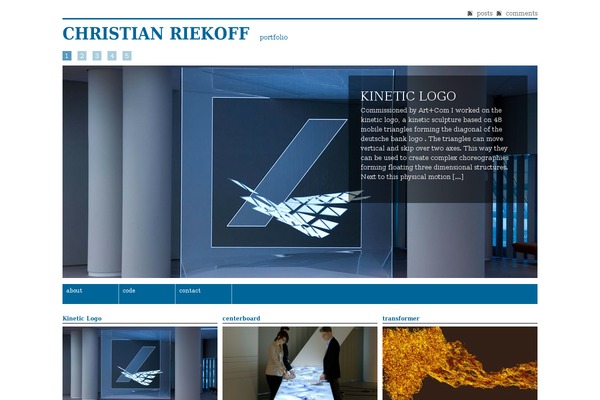 Site using GPP Slideshow plugin