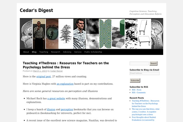 Twenty Ten theme site design template sample