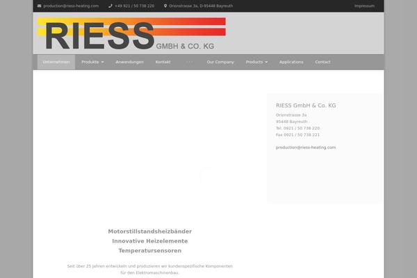 Creativo theme site design template sample
