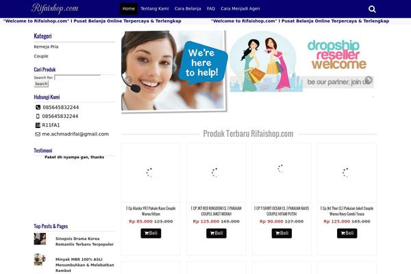 rifaishop.com site used Wp-laris