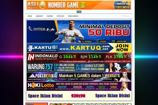 Newswire theme site design template sample