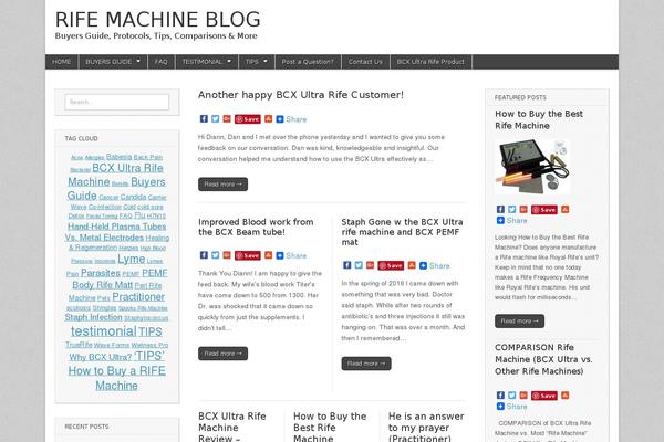 Magazine Basic theme site design template sample