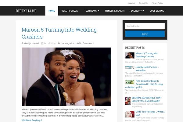 rifeshare.com site used Schema