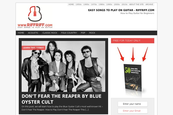Site using Displet Pop plugin