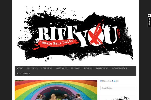 Site using Twitter Follow Me Box plugin