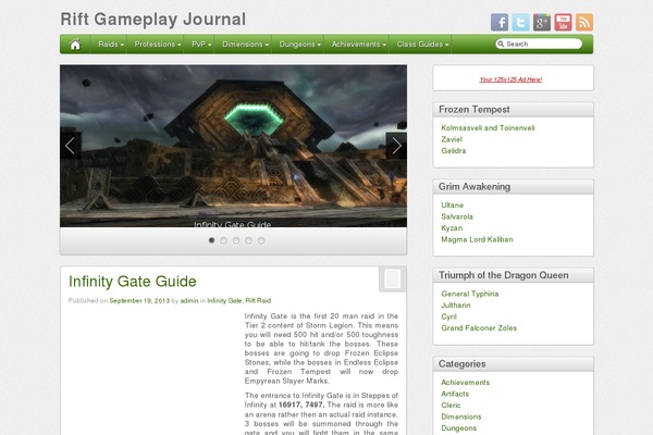 iFeature theme site design template sample