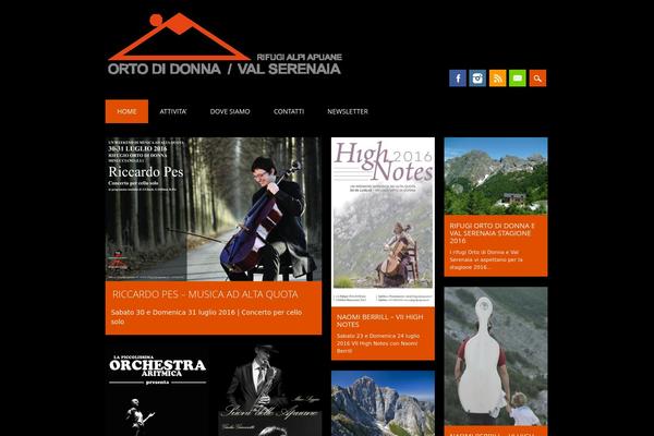 Surfarama theme site design template sample