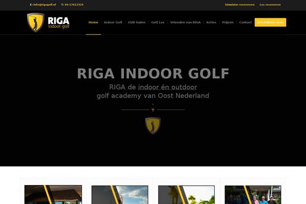 Enfold theme site design template sample