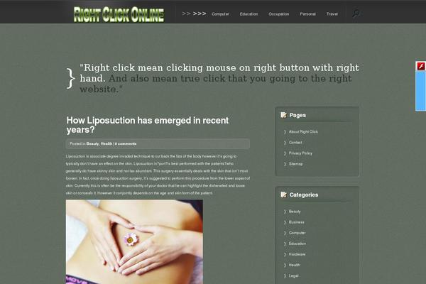 Lumin theme site design template sample