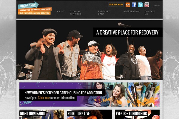 Rockit theme site design template sample