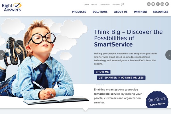 rightanswers.com site used Upland