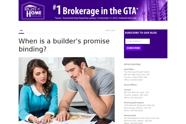 Balance theme site design template sample