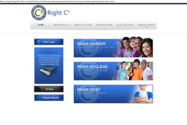 rightc3.com site used Think