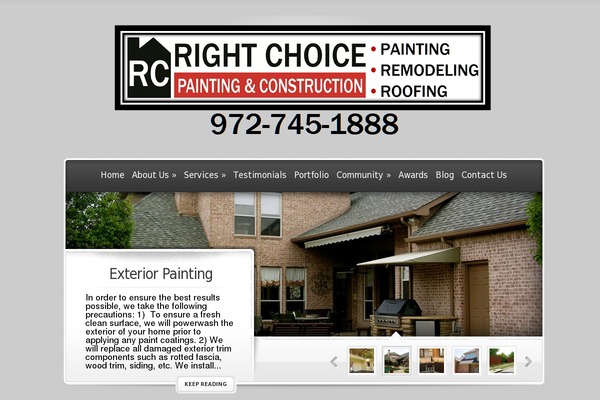 ElegantEstate theme site design template sample