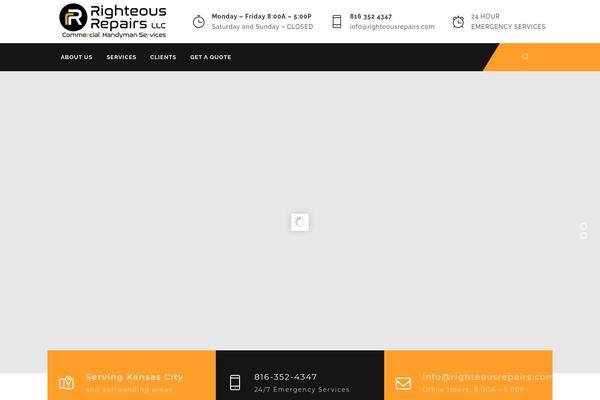 Site using Thememount-extras-fixology plugin