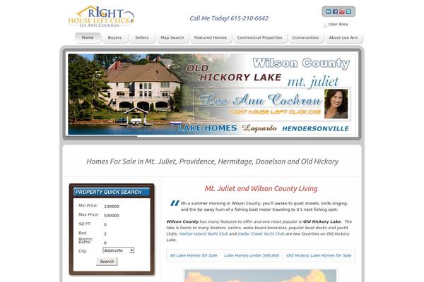 Clockstone theme site design template sample