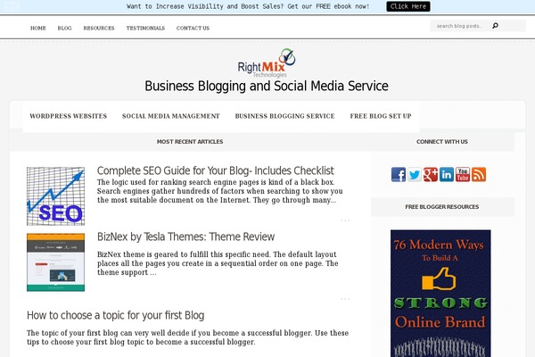 rightmixtech.com site used Enterpriseup