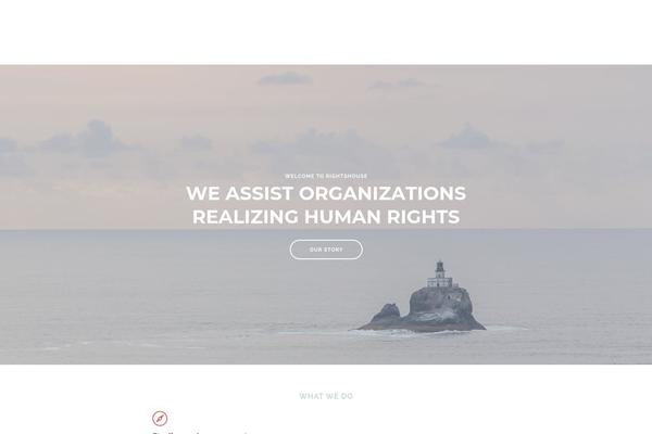 Pivot theme site design template sample