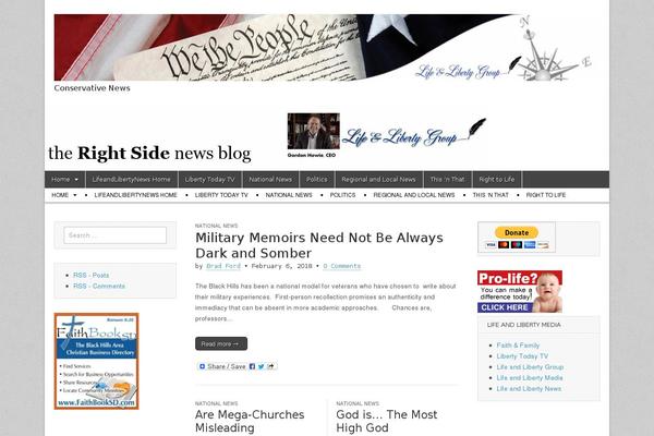 Site using BlogWell's Simple Image Link Widget plugin