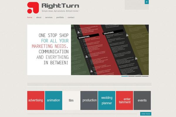 rightturncreatives.com site used Bruan