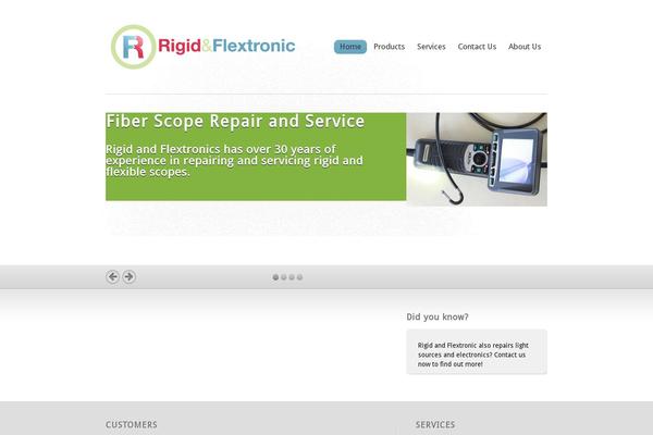 Inspire theme site design template sample