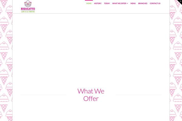 X | The Theme theme site design template sample