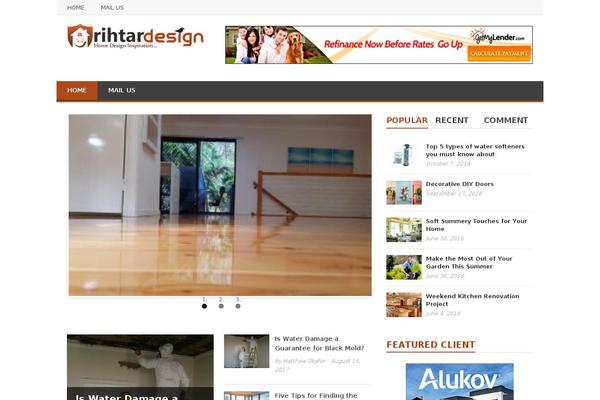 rihtardesigns.com site used Lazanews